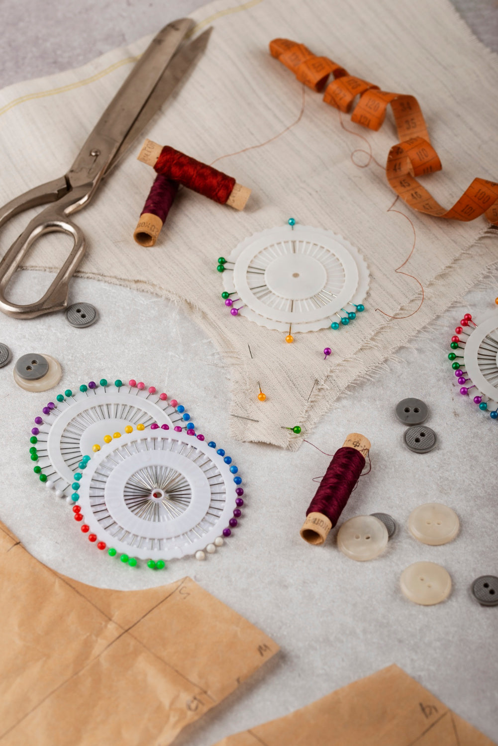 Embroidery production detail