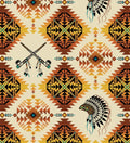 Native Spirit - Pipe & Headdress - Gold