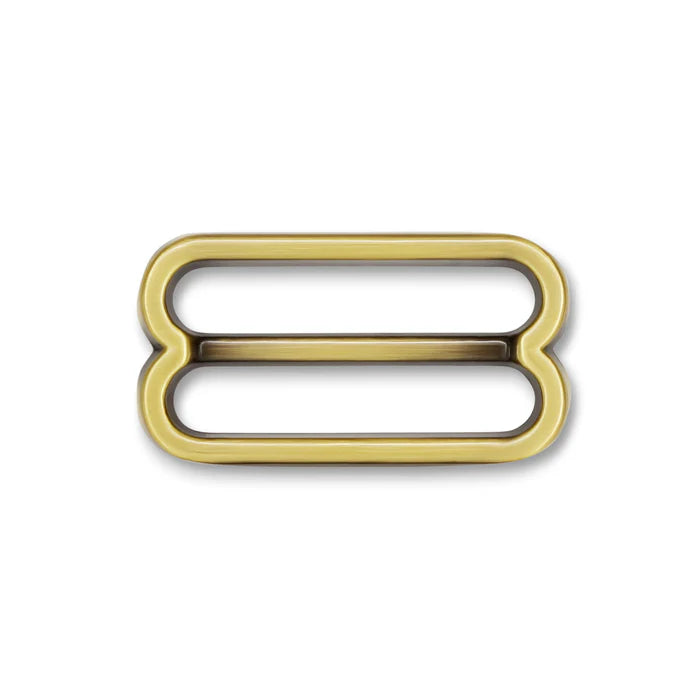 Dritz 1" Fashion Slide Adjusters, Antique Brass, 2 pc