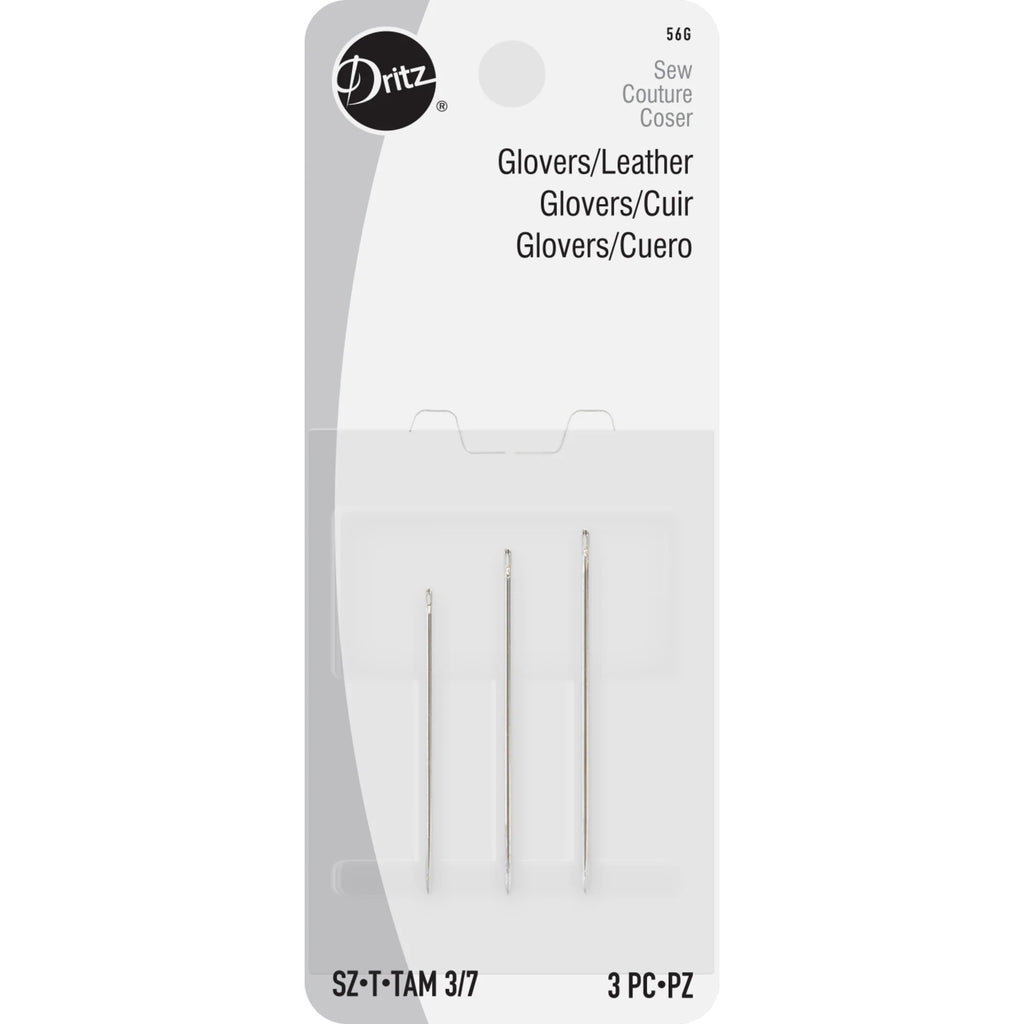 Glover/Leather Hand Needles, Size 3/7, 3 pc