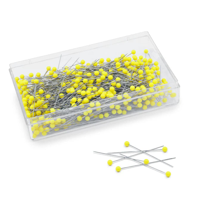 1-3/4" Quilting Pins, 500 Count, Yellow